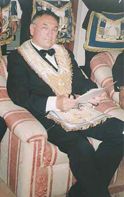 "M.W.Bro. Yves Max Viton, Grand Master, Grand Lodge of France"